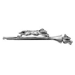 Loriece Stock Tie Pin Hunt Hound Chasing Fox