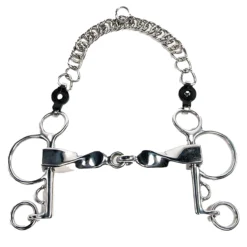 Metalab Jointed Twisted Short Lever Pelham Bit