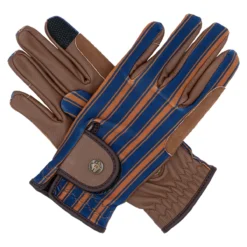 Sixteen Cypress Riding Gloves, Sorrento Stripe
