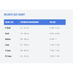 One K MIPS CCS Helmet -Farm housse OnekHelmetSizeChart