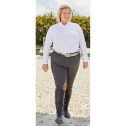 RJ Classics Women's Sofia Plus Show Shirt -Farm housse RJ.Classics Womens.Sofia .Plus White LS