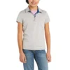 Ariat Youth Laguna Short Sleeve Polo 2 Ariat Youth Laguna Short Sleeve Polo -Farm housse S21 YTH ENGL 10034845 front