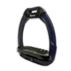 Flex-On Safe-On Stirrup Irons - Custom -Farm housse SafeOnNavy1