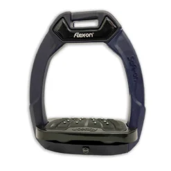 Flex-On Safe-On Stirrup Irons - Custom -Farm housse SafeOnNavy2