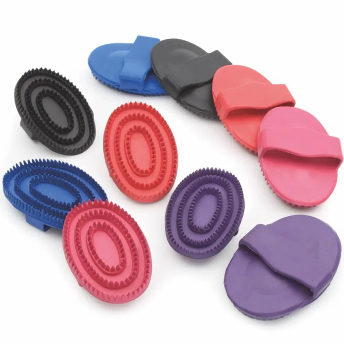 Shires Rubber Curry Comb 3 Shires Rubber Curry Comb