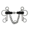 Stainless Steel Rubber Mouth Pelham Bit 1 Stainless Steel Rubber Mouth Pelham Bit -Farm housse StainlessSteelRubberMouthPelhamBit