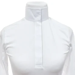 Essex Classics Ladies Danny & Ron's Rescue "Hot Diggity Dog" Talent Yarn Straight Collar Show Shirt -Farm housse Straight.Collar Long.Sleeves Buttoned Wht 00 dbd386a6 1e77 4cd3 adea 015b73db8c56