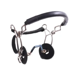 Trust Sweet Iron Wideport Hackamore Combination Short Shank Bit