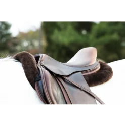 ThinLine Full Sheepskin Trifecta Half Pad 18 ThinLine Full Sheepskin Trifecta Half Pad -Farm housse TL full.sheepskin.trifecta.half .pad db on.horse