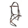 Trust Oslo Bridle -Farm housse Trust.Oslo .Mexican.Noseband.Bridle Brown Front