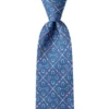 Wild Attire Inc. Cream Of The Crop Blue Silk Tie 2 Wild Attire Inc. Cream Of The Crop Blue Silk Tie -Farm housse WIild.Attire.Inc blue silk cream of the crop AL301599