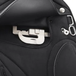 Wintec Pro Endurance Saddle With HART -Farm housse W ProEndurance AdjustableStirrupBar Blk