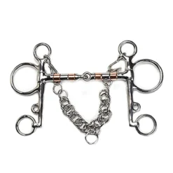 Copper Roller Pelham Bit