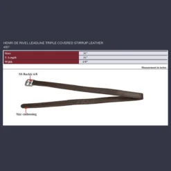 HDR Leadline Triple Covered Stirrup Leathers -Farm housse a5a3c04d 14f9 40b0 bb48 a96e9dfb5e00