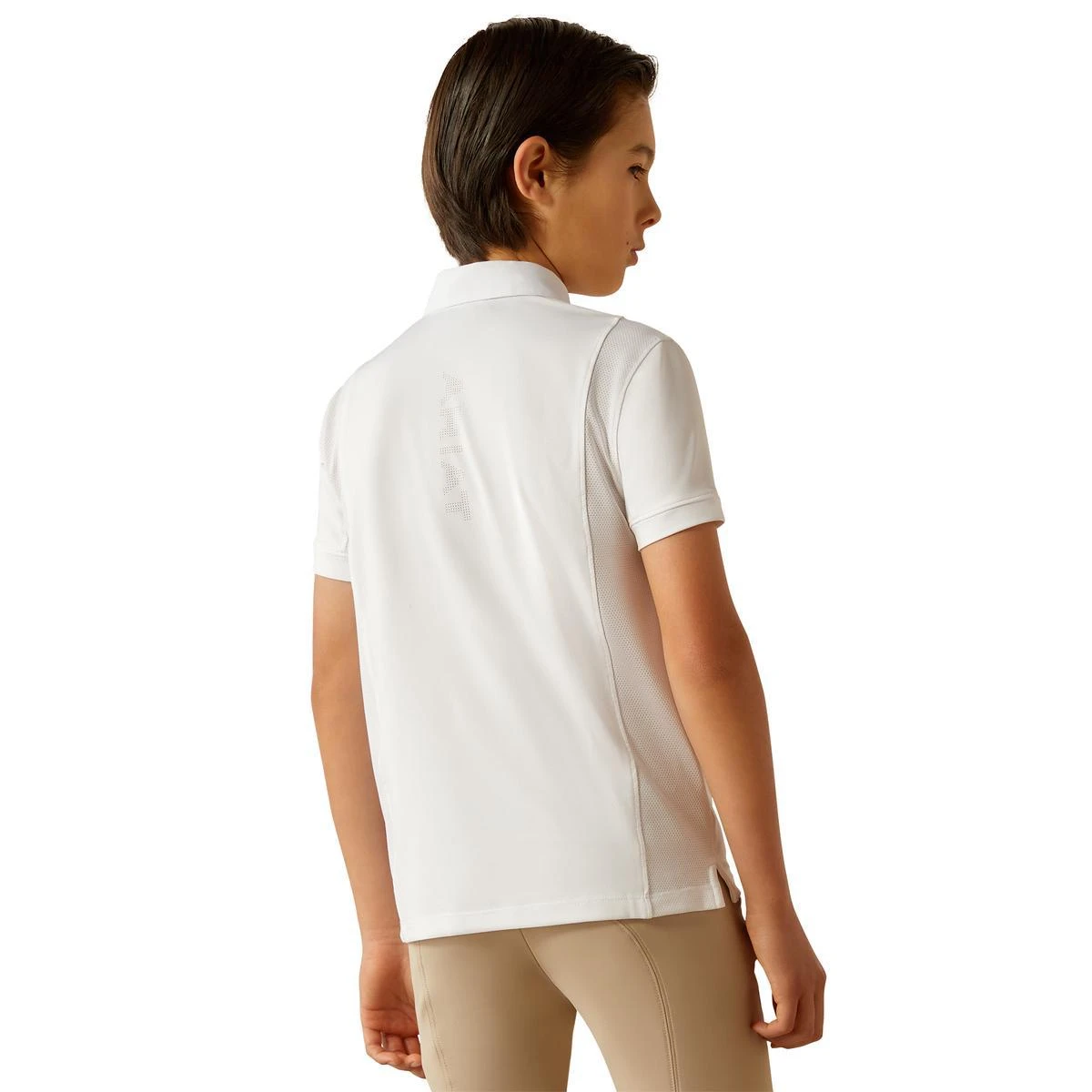 Ariat Youth Tek Short Sleeve Show Shirt 6 Ariat Youth Tek Short Sleeve Show Shirt - Image 4