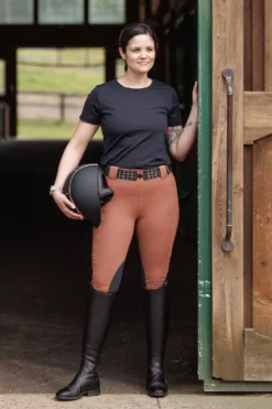 BOTORI Adler Knee Patch Breeches -Farm housse adler copper2 scaled