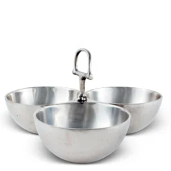 Arthur Court Equestrian Bit 3 Nut Bowl