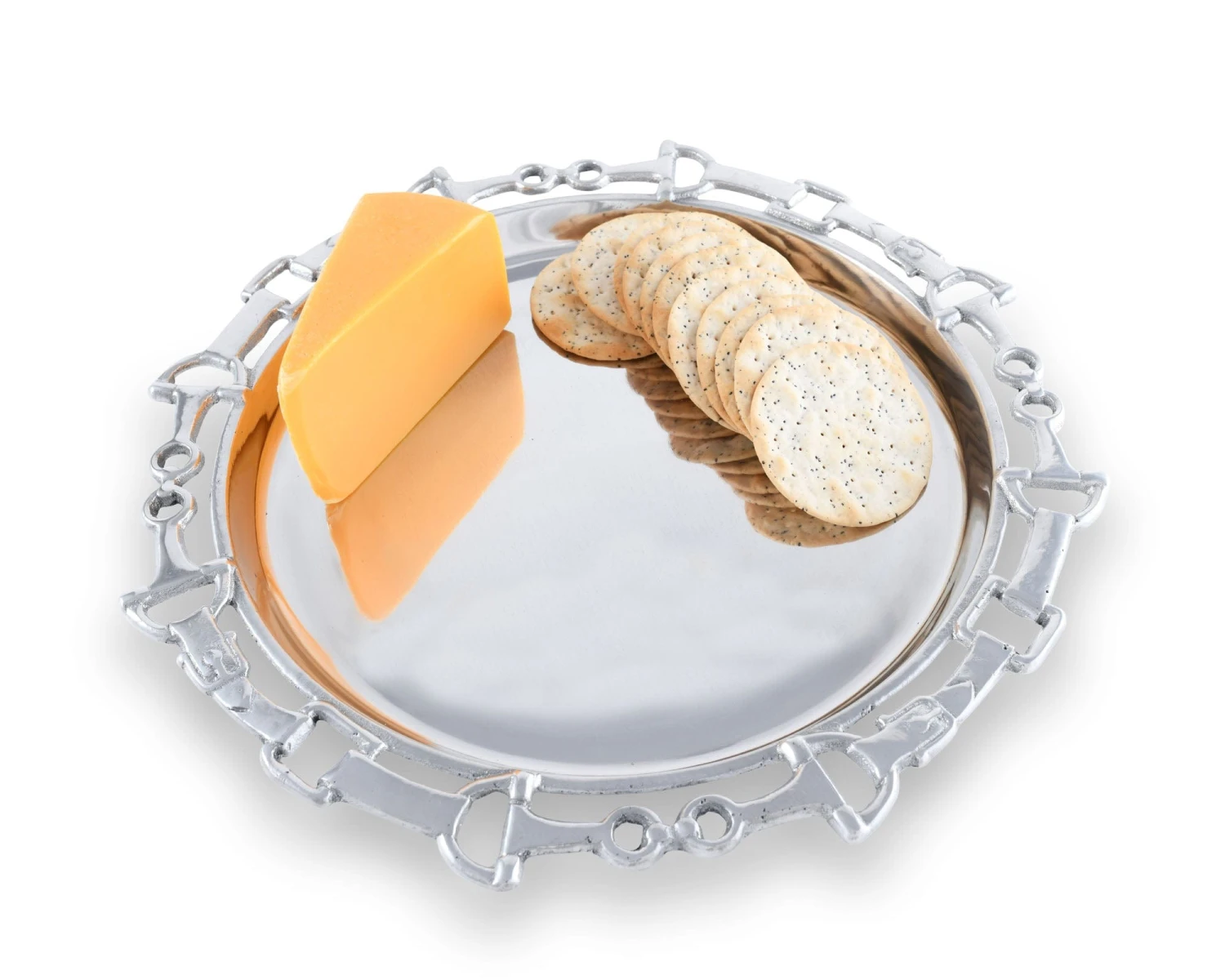 Arthur Court Equestrian Round Tray 12 4 Arthur Court Equestrian Round Tray 12 - Image 2