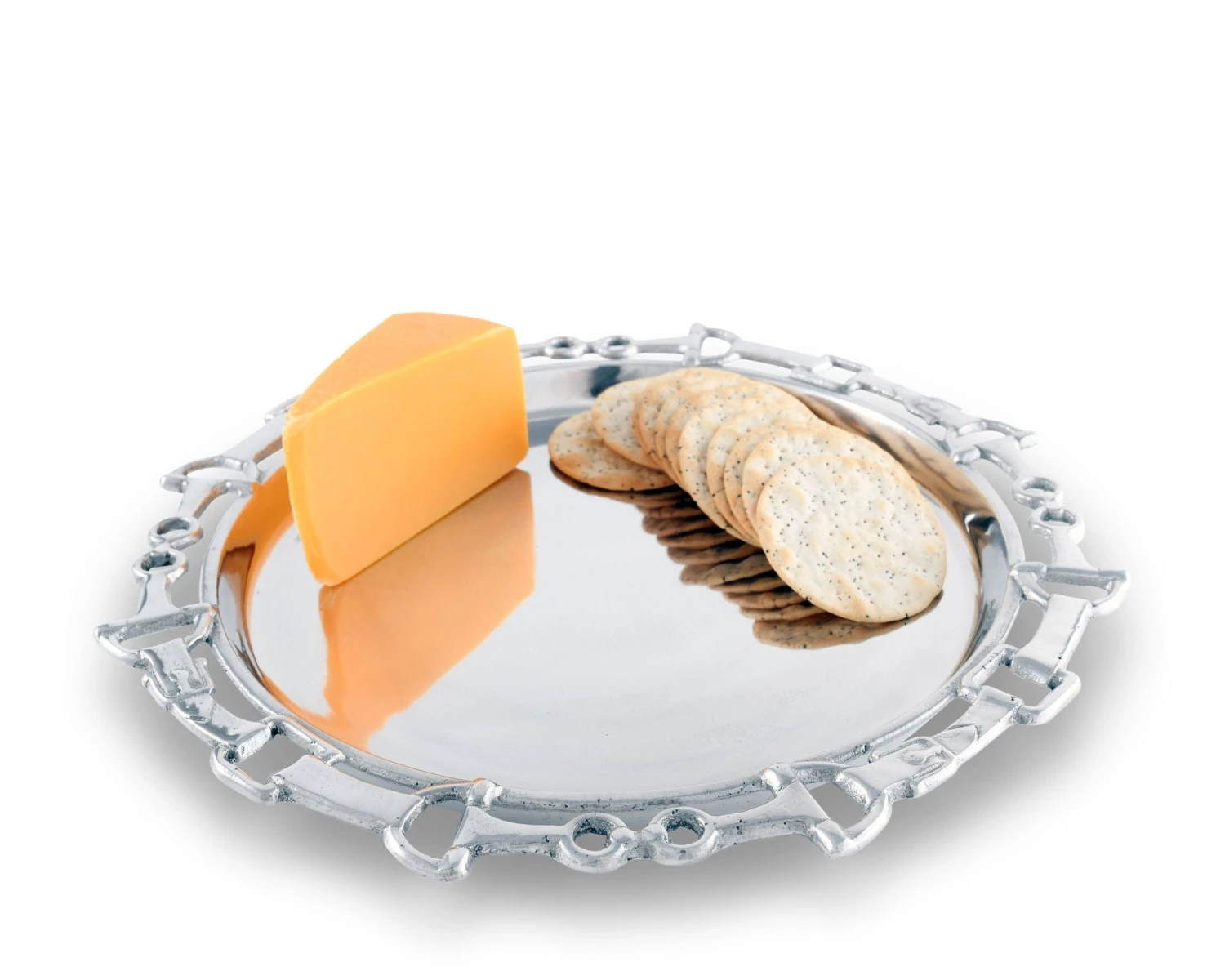 Arthur Court Equestrian Round Tray 12 5 Arthur Court Equestrian Round Tray 12 - Image 3