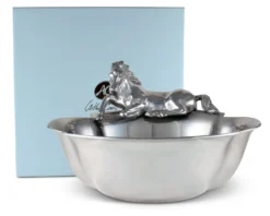 Arthur Court Horse 12-1/2 Bowl -Farm housse arthur court equestrian horse 12 1 2 bowl 104008 31866910572659