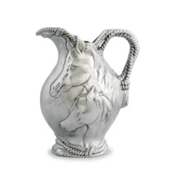 Arthur Court Horse And Rope Pitcher