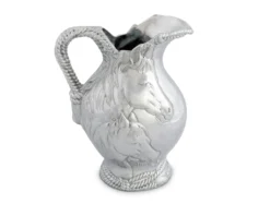 Arthur Court Horse And Rope Pitcher -Farm housse arthur court equestrian horse and rope pitcher 102068 31866912833651