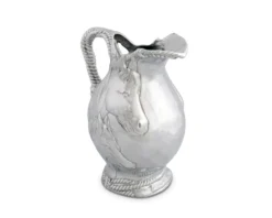 Arthur Court Horse And Rope Pitcher -Farm housse arthur court equestrian horse and rope pitcher 102068 31866912866419