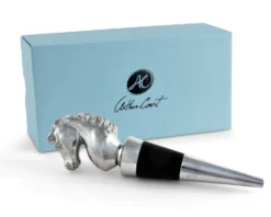 Arthur Court Horse Bottle Stopper -Farm housse arthur court equestrian horse bottle stopper 041250 31866916733043