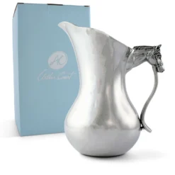 Arthur Court Horse Head Pitcher -Farm housse arthur court equestrian horse head pitcher 100h15 31867435810931