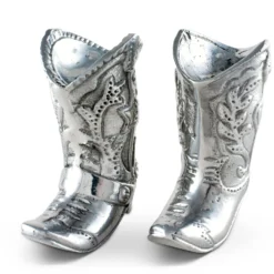 Arthur Court Cowboy Boot Salt And Pepper Set -Farm housse arthur court western frontier cowboy boot salt and pepper set 040878 31866406731891