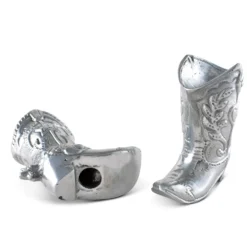 Arthur Court Cowboy Boot Salt And Pepper Set -Farm housse arthur court western frontier cowboy boot salt and pepper set 040878 31866406764659