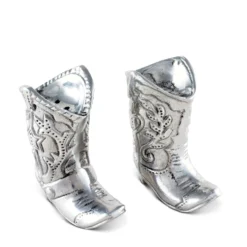 Arthur Court Cowboy Boot Salt And Pepper Set -Farm housse arthur court western frontier cowboy boot salt and pepper set 040878 31866406797427