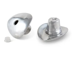 Arthur Court Cowboy Hat Salt And Pepper Set -Farm housse arthur court western frontier cowboy hat salt and pepper set 103930 31866411843699