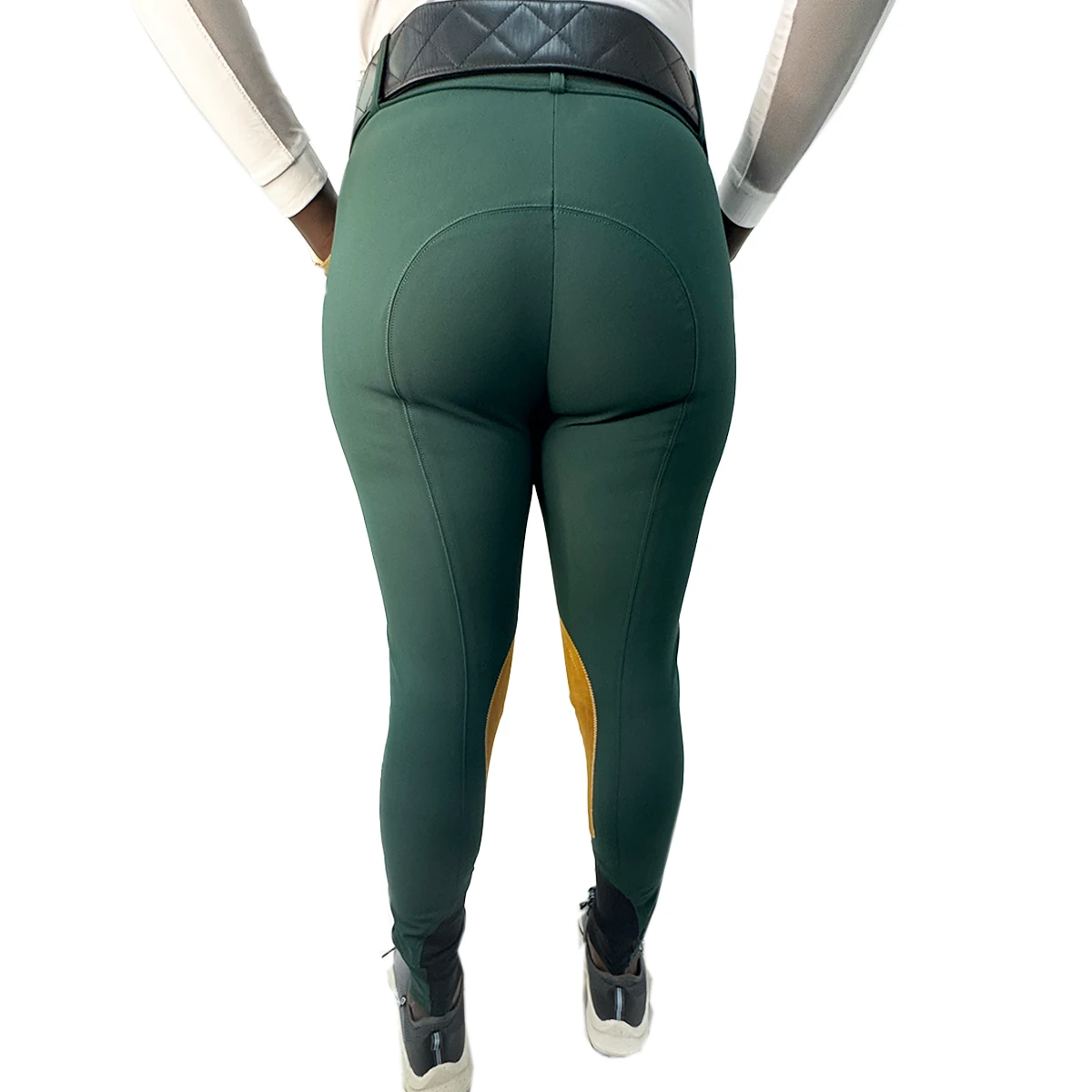 Tailored Sportsman Ladies TechLight Full Zip Low Rise Boot Sock Breech With Clarino Patch 12 Tailored Sportsman Ladies TechLight Full Zip Low Rise Boot Sock Breech With Clarino Patch - Image 10