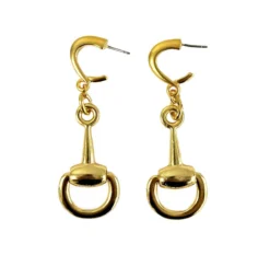 V2 Designs Eggbutt Snaffle Earrings