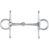 Toklat Pony Stainless Steel Corkscrew Snaffle Full Cheek -Farm housse bit 12085.1585861098.1280.1280