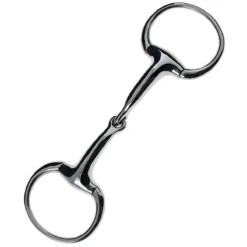 Weatherbeeta JP Korsteel Stainless Steel Heavyweight 19mm Solid Eggbutt Snaffle Bit
