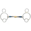 Shires Blue Sweet Iron Universal With Roller Link Bit -Farm housse bit 43304.1590596139.1280.1280