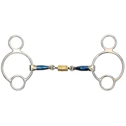 Shires Blue Sweet Iron Universal With Roller Link Bit