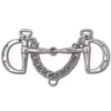 Toklat Stainless Steel Snaffle Uxeter Kimberwick - 3 1/2" Cheek -Farm housse bit 53215.1585924146.1280.1280
