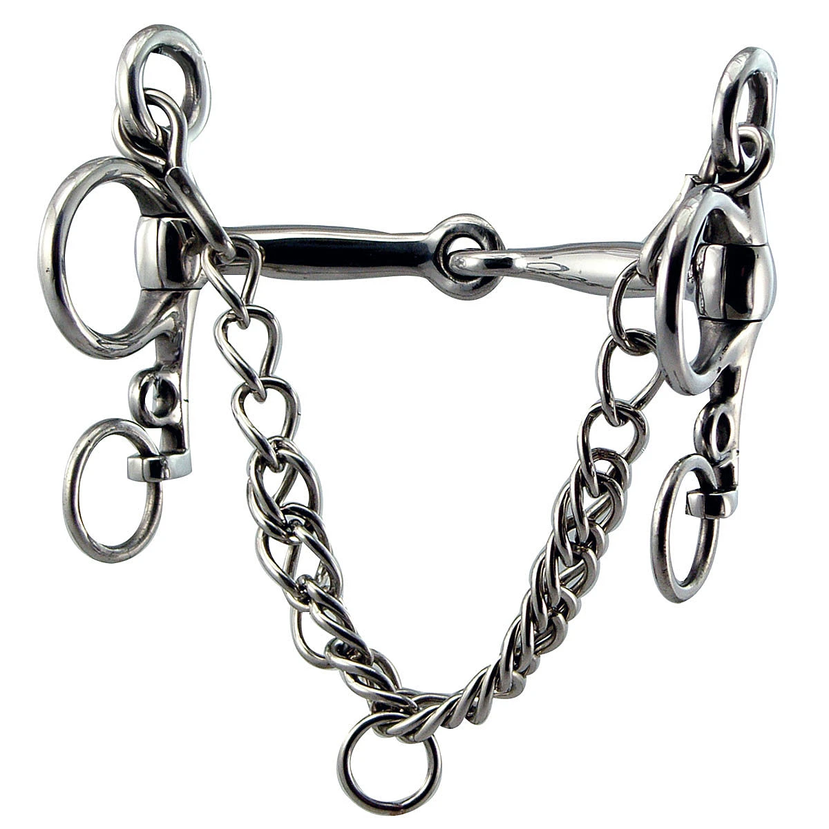 Coronet Tom Thumb Jointed Mouth Pelham Bit 3 Coronet Tom Thumb Jointed Mouth Pelham Bit