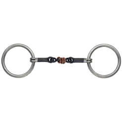 Shires Sweet Iron Copper Roller Snaffle Bit