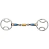 Shires Blue Sweet Iron Bevel With Roller Link Bit -Farm housse bit 76052.1590593926.1280.1280