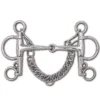 Toklat Stainless Steel Snaffle Eggbutt Pelham - 4 3/4" Cheek -Farm housse bit 78620.1585925230.1280.1280