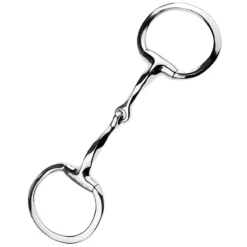 Weatherbeeta JP Korsteel Stainless Steel Jointed Slow Twist Eggbutt Snaffle Bit