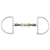 Shires Blue Alloy Hunter Dee With Lozenge -Farm housse bit 80580.1590590188.1280.1280