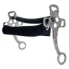 Metalab Hackamore With Neoprene Covered Chain Noseband -Farm housse bit 95108.1588914797.1280.1280