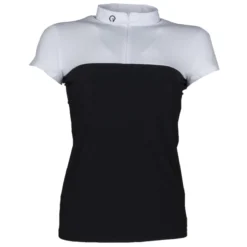 EGO 7 Women's Mesh Top Short Sleeve -Farm housse black whiteFRONT 73245.1583424822.1280.1280