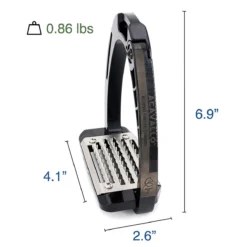 Acavallo Arena AluPro Stirrups -Farm housse black3 75289.1587666988.1280.1280