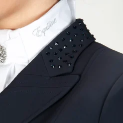 Equiline Women's Marilyn Dressage Tail Coat In X-Cool Evo -Farm housse black9 32767.1583545753.1280.1280